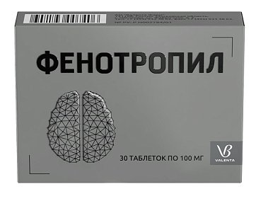 Фенотропил, таблетки 100мг, 30 шт