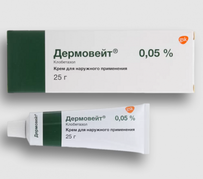 Купить дермовейт, крем для наружного применения 0,05%, 25г в Семенове