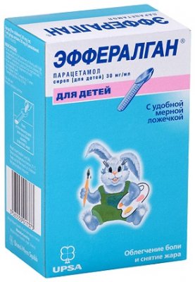 Купить эффералган, раствор для приема внутрь для детей 30мг/мл, флакон 90мл в Семенове