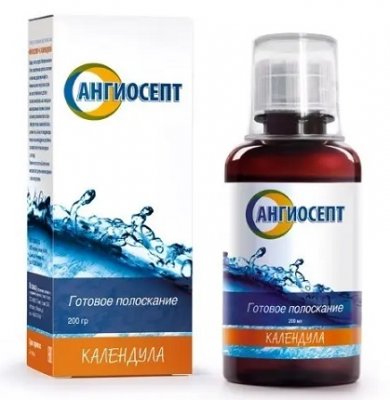 Купить ангиосепт, полоскание д/пол.рта календула 200мл (артлайф, россия) в Семенове