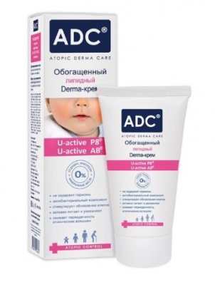 Купить адц (adc) derma-крем для детей и взрослых липидный обогащенный, 50мл в Семенове