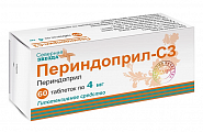 Купить периндоприл-сз, таблетки 4мг, 60 шт в Семенове