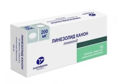Купить линезолид-канон, таблетки, покрытые пленочной оболочкой 200мг, 10 шт в Семенове