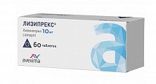 Купить лизипрекс, таблетки 10 мг, 60 шт в Семенове