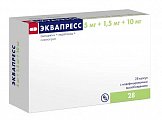 Купить эквапресс, капсулы с модифицированным высвобождением 5мг+1,5мг+10мг, 28 шт в Семенове