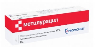 Купить метилурацил, мазь 10% 25г (биохимик оао, россия) в Семенове