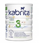 Купить kabrita gold 3 (кабрита) смесь на козьем молоке для детей старше 12 месяцев, 800г в Семенове