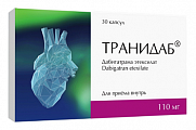Купить транидаб, капсулы 110мг 30шт в Семенове