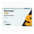 Купить монтелар, таблетки жевательные 5мг, 28 шт в Семенове