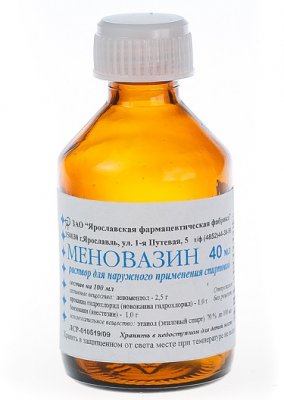 Купить меновазин, раствор для наружного применения, 40мл в Семенове