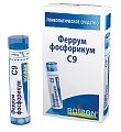 Купить феррум фосфорикум с9, гранулы гомеопатические минерально-химического происхождения, 4 г в Семенове