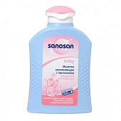 Купить sanosan baby (саносан) молочко для тела увлажняющее с пантенолом, 200мл в Семенове