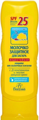 Купить флоресан (floresan) молочко солнцезащитное, 125мл spf-25  в Семенове