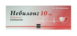 Купить небилонг, таблетки 10мг, 30 шт в Семенове