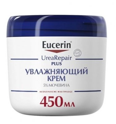 Купить eucerin urearepair (эуцерин) крем увлажняющий плюс 450 мл в Семенове
