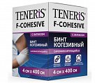 Бинт когезивный самофиксирующийся Teneris (Тенерис) на тканевой основе с латексом,4 смх4 м