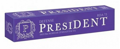 Купить президент (president) зубная паста дефенс, 50мл в Семенове