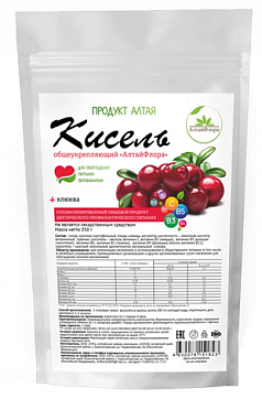 Кисель Алтайфлора общеукрепляющий, пакет 250г