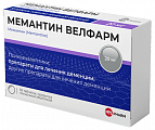 Купить мемантин велфарм, таблетки, покрытые пленочной оболочкой 20мг, 30 шт в Семенове