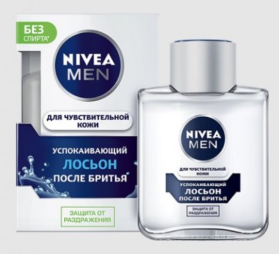Купить nivea (нивея) для мужчин лосьон против бритья для чувствительной кожи, 100мл в Семенове