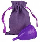 Купить онликап (onlycup) менструальная чаша серия лен размер l, фиолетовая в Семенове