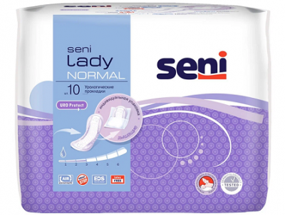 Купить seni lady (сени леди) прокладки урологические нормал 10шт в Семенове