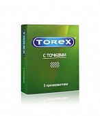 Купить torex (торекс) презервативы с точками 3шт в Семенове