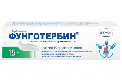 Купить фунготербин, крем для наружного применения 1%, 15г в Семенове