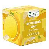 Купить oleos (олеос) шар для ванн бурлящий банан, 110г в Семенове