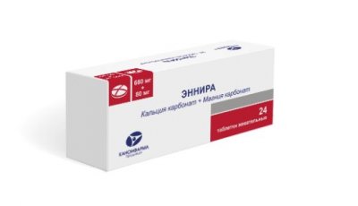 Купить эннира, таблетки жевательные 680 мг+80 мг, 24 шт в Семенове