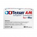 Купить телзап ам, таблетки 5мг+80мг, 28 шт в Семенове