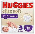 Купить huggies (хаггис) трусики elitesoft 3, 6-11кг 48 шт в Семенове