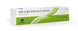 Купить мелоксикам-канон, гель для наружного применения 1%, туба 30г в Семенове