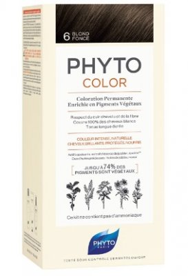 Купить фитосолба фитоколор (phytosolba phyto color) краска для волос оттенок 6 тёмный блонд(фитосолба, франция) в Семенове