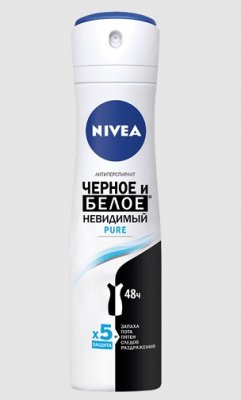 Купить nivea (нивея) дезодорант спрей невидимая защита пюр, 150мл в Семенове