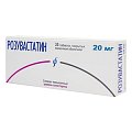 Купить розувастатин, таблетки, покрытые пленочной оболочкой 20мг, 30 шт в Семенове