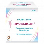 Купить праджисан, гель вагинальный 0,09мг/доза, 1,125г аппликатор 15 шт в Семенове