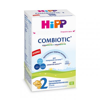 Купить hipp-3 (хипп-3) комбиотик, молочная смесь 600г в Семенове