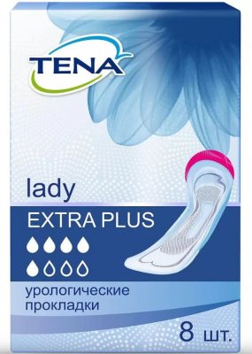 Купить tena (тена) прокладки, lady slim extra plus, 8 шт в Семенове
