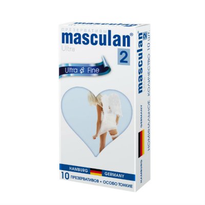 Купить masculan-2 (маскулан) презервативы ультра особо тонкие прозрачные с обильной смазкой 10шт в Семенове