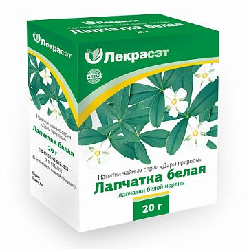 Лапчатка корневища порошок 20г БАД