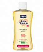 Купить chicco baby moments (чикко) масло для ванны для новорожденных, 200мл в Семенове