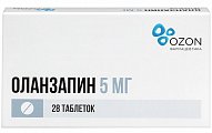 Купить оланзапин, таблетки диспергируемые в полости рта 5 мг, 28 шт в Семенове