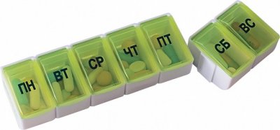Купить таблетница пилюля (контейнер) для лекарственных препаратов трансформер на неделю в Семенове