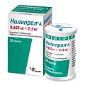 Купить нолипрел а, таблетки, покрытые пленочной оболочкой 0,625мг+2,5мг, 30 шт в Семенове