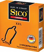 Купить sico (сико) презервативы xxl увеличенного размера 3шт в Семенове