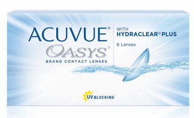 Купить контактные линзы acuvue oasys with hydraclear plus, 6 pk -7,50 (8,4) в Семенове