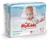 Купить mykiddo premium (майкиддо) подгузники-трусики для детей 9-14кг, 36 шт размер l в Семенове