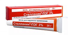 Купить стелланин-пэг, мазь для наружного применения 3%, 20г в Семенове
