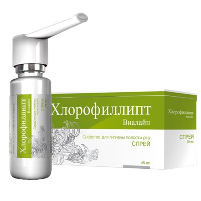 Купить хлорофиллипт-виалайн, средство для полости рта, 45мл в Семенове